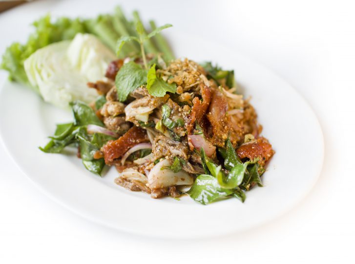 ลาบเป็ดย่าง - Duckking
